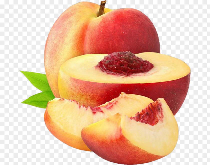 Peach Nectarine Fruit Drink Drupe PNG