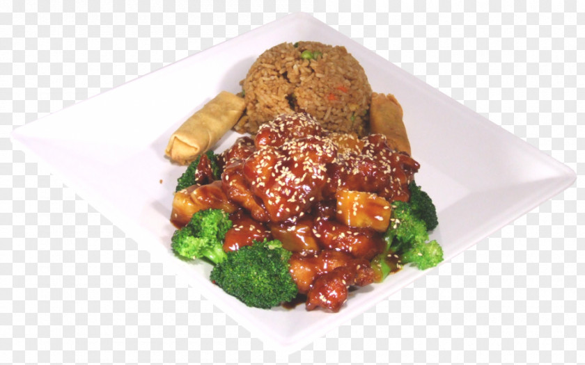 Sesame Chicken General Tso's Meatball Chinese Cuisine As Food PNG