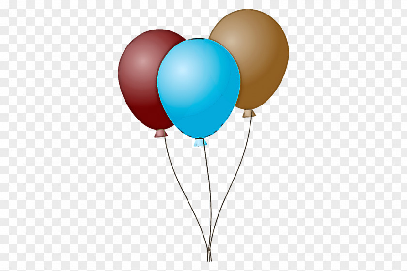 Toy Party Supply Balloon Turquoise PNG