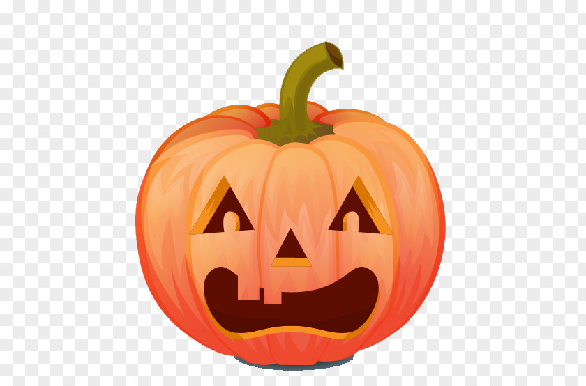 Vector Pumpkin Face Halloween Cupcake Jack-o-lantern Party PNG