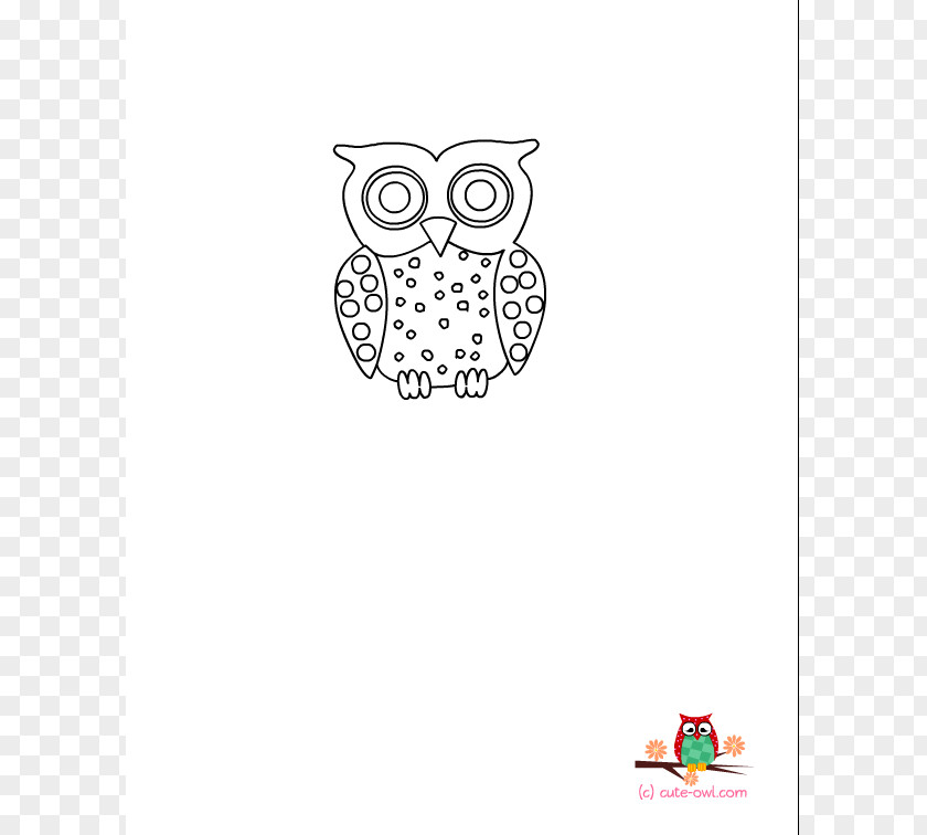 Cute Baby Owl Coloring Pages Babies Book Little Clip Art PNG