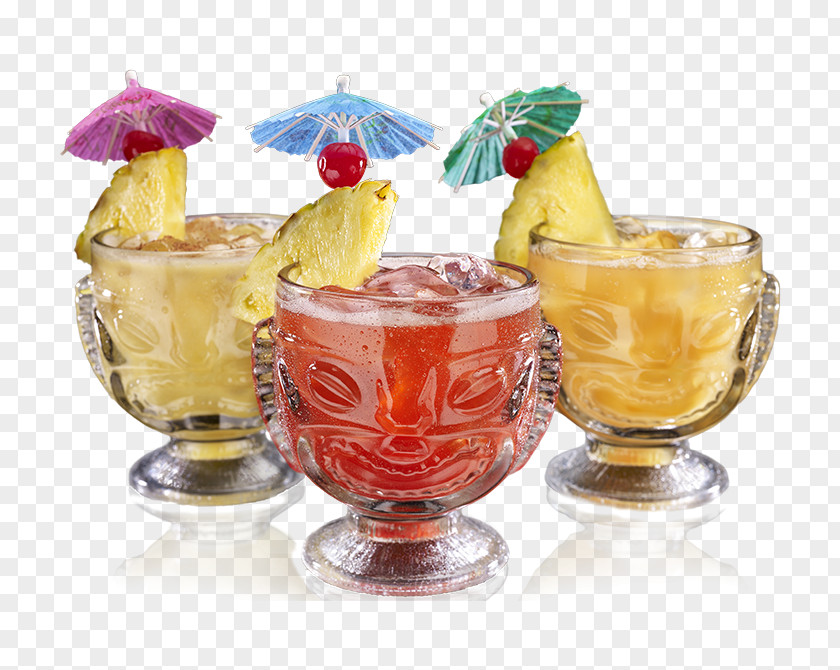 Happy Bar Cocktail Garnish Drink Mai Tai Punch PNG