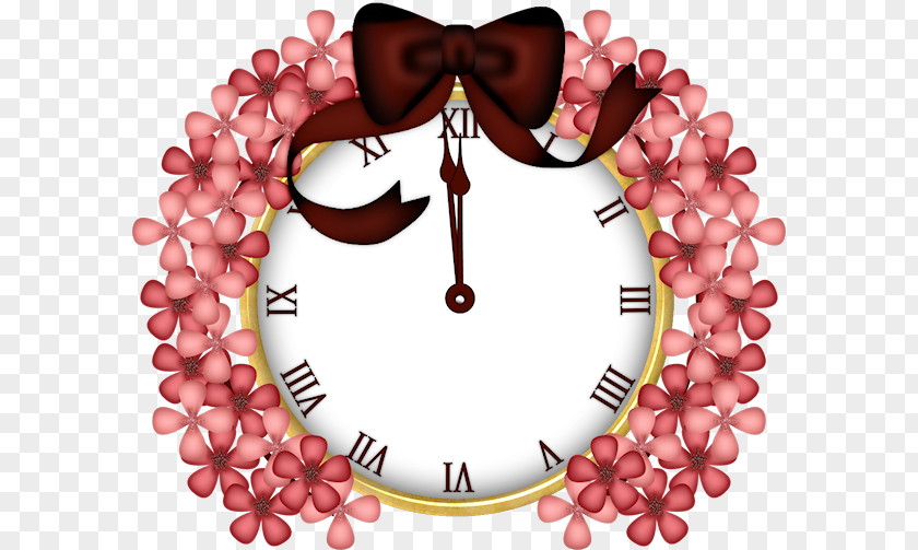 Interior Design Clock Christmas And New Year Background PNG