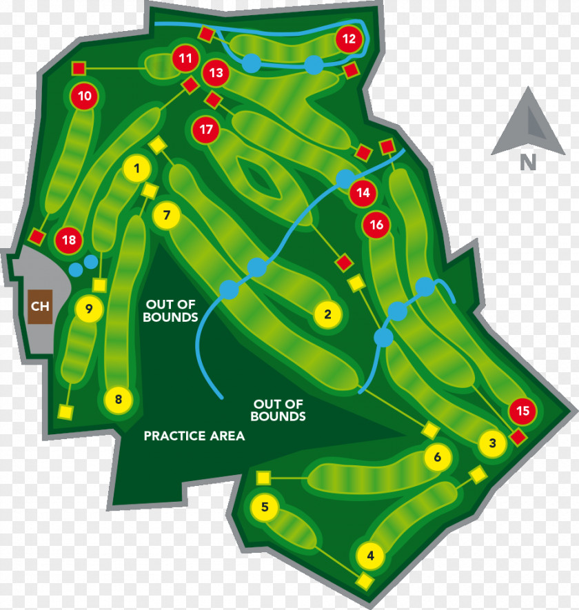 Scratch Map Michaels Wergs Golf Club Course Game PNG