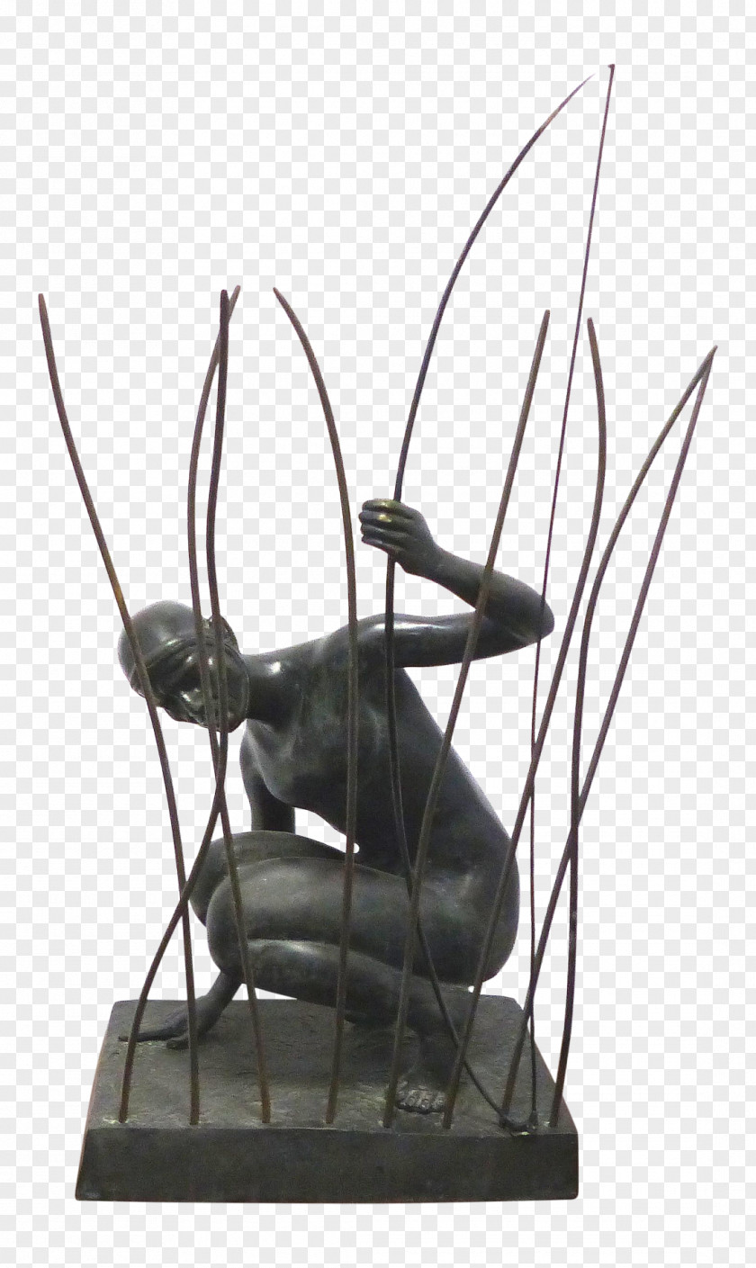 Spirit Of Time Art FigurineArt Deco Bronze Sculpture Zeitgeist PNG