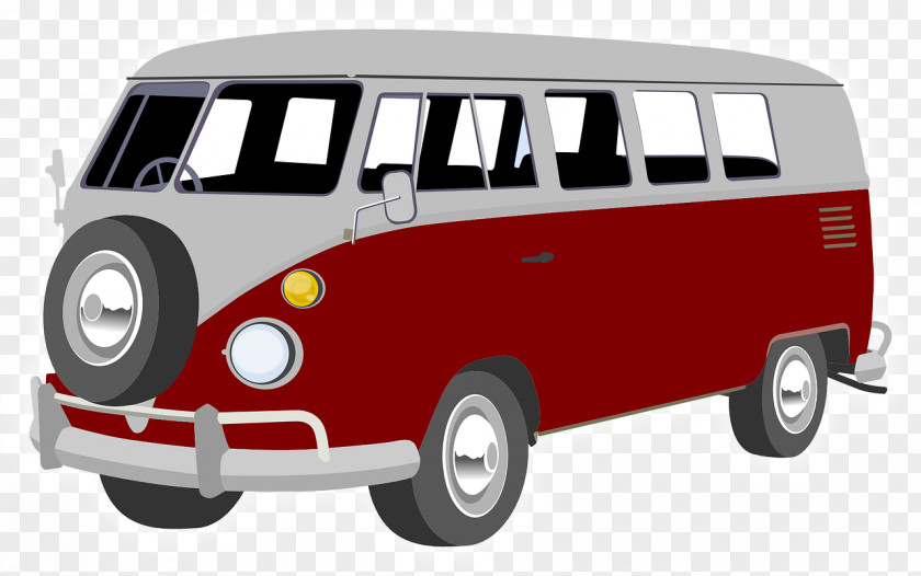 Volkswagen Type 2 Van Car Microbus/Bulli Concept Vehicles PNG