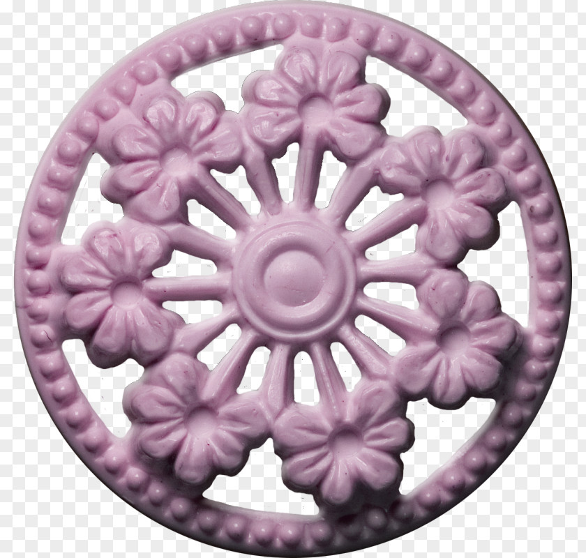 Bachelor Button Flower Pink M PNG