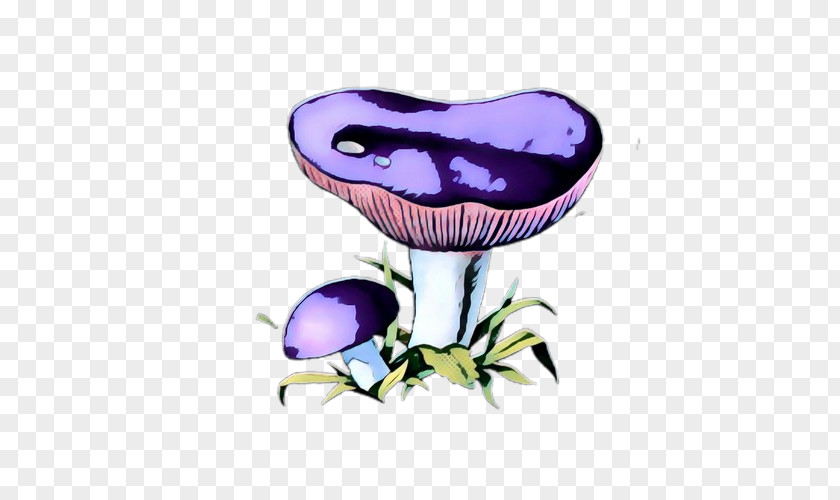Clip Art Illustration Purple Flower PNG