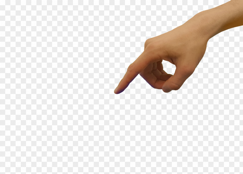Hologram Finger Hand Model Thumb Arm PNG