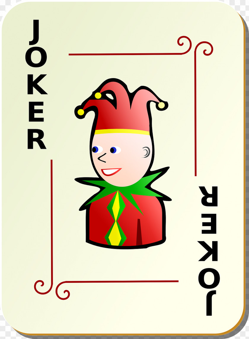 Joker Playing Card Clip Art Game Vector Graphics PNG