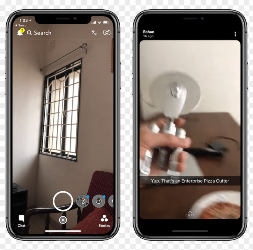 Smartphone IPhone X Mobile App Snapchat Application Software PNG