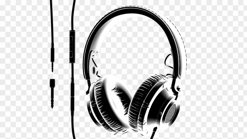 Audifono Stamp Headphones Product Design Audio Font PNG