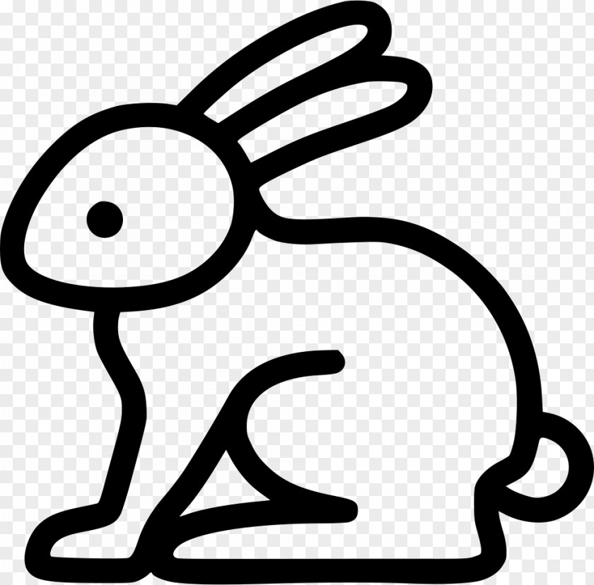 Rabbit Icon Design PNG