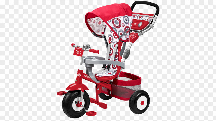 Bicycle Tricycle Radio Flyer Toy Child PNG