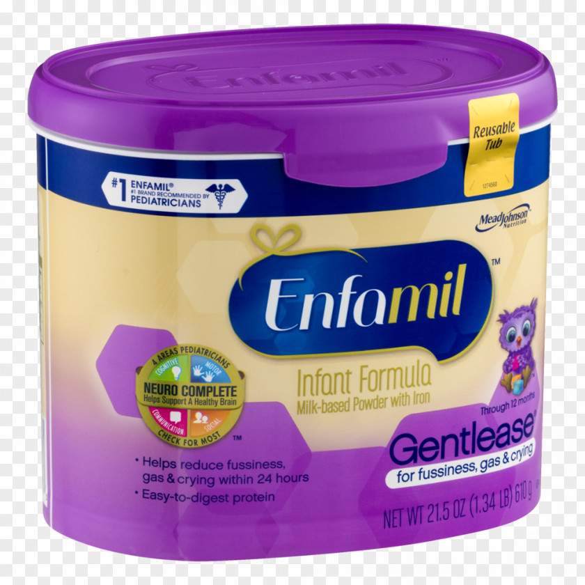 Mead Johnson Baby Food Enfamil Infant Formula PNG