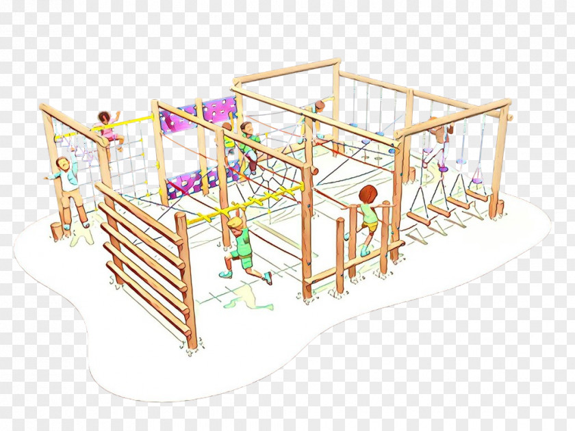 Play City Playground Cartoon PNG