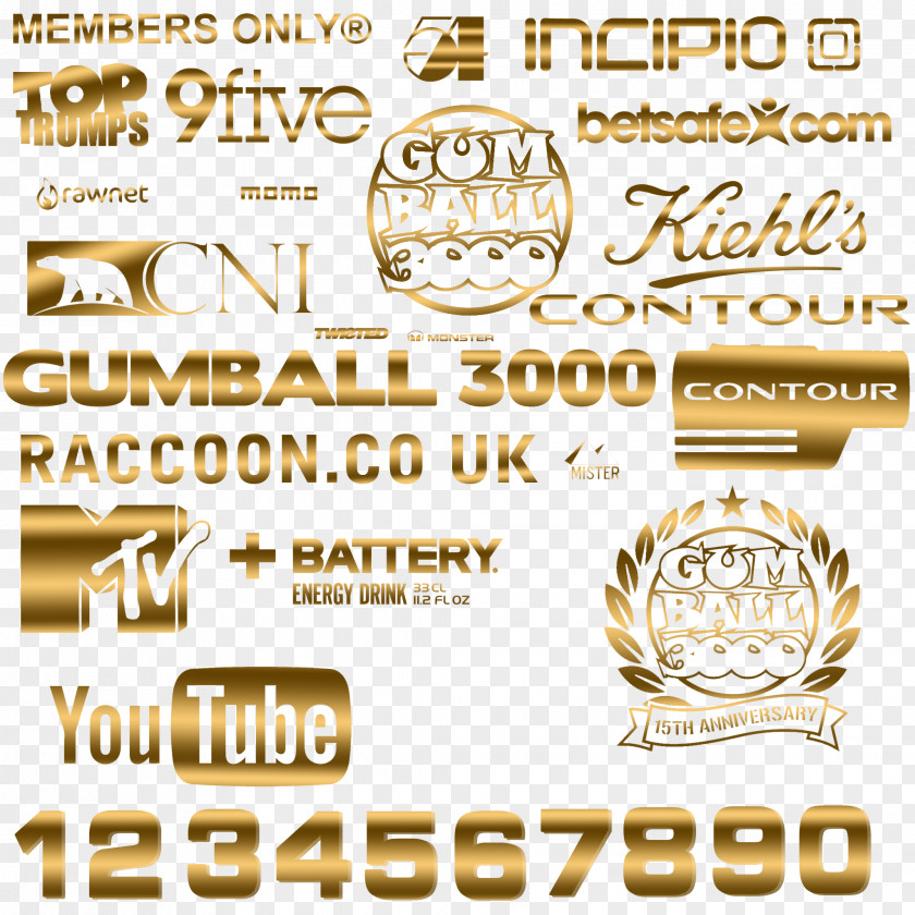 Gumball Logo 3000 Decal Text Sticker PNG