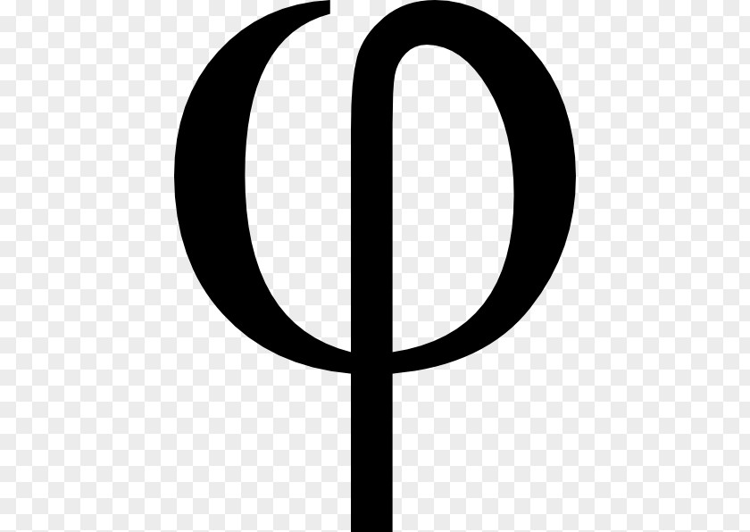 Symbol Phi Greek Alphabet PNG