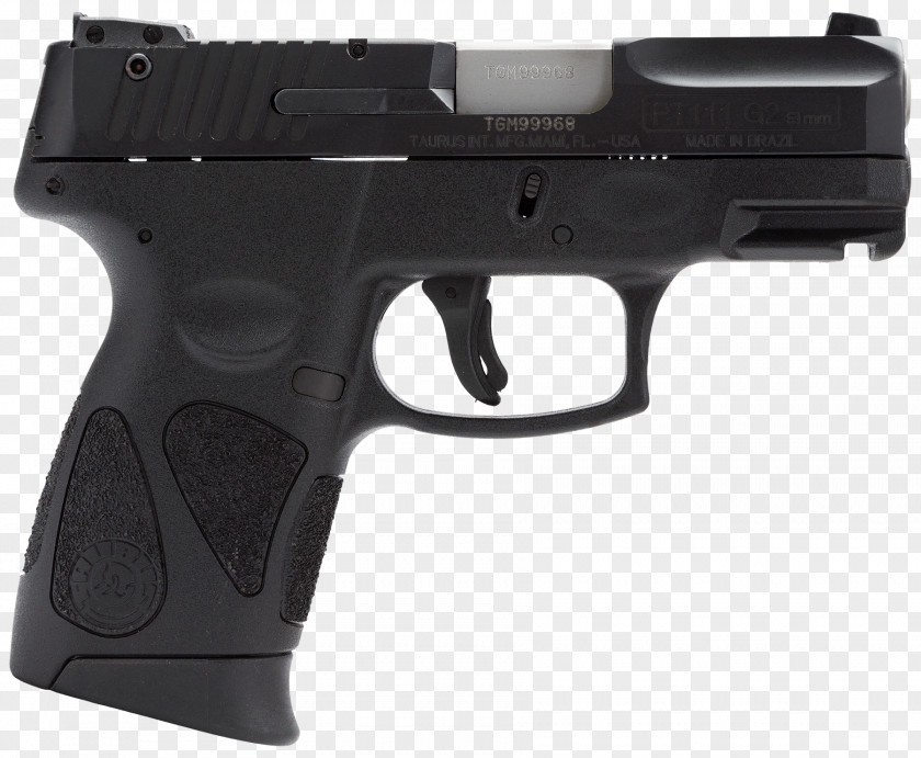 Taurus Millennium Series Firearm Handgun 9×19mm Parabellum PNG