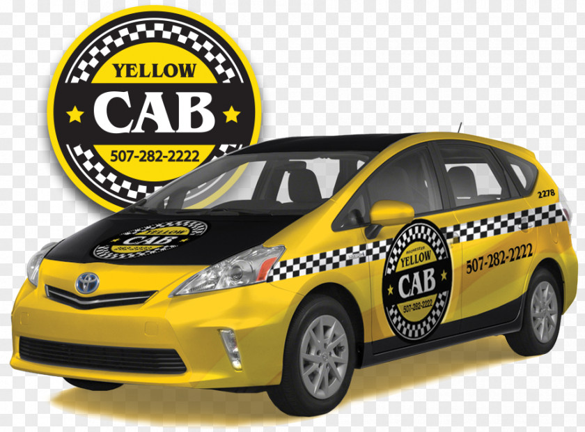 Taxi Yellow Cab Car Hansom Transport PNG