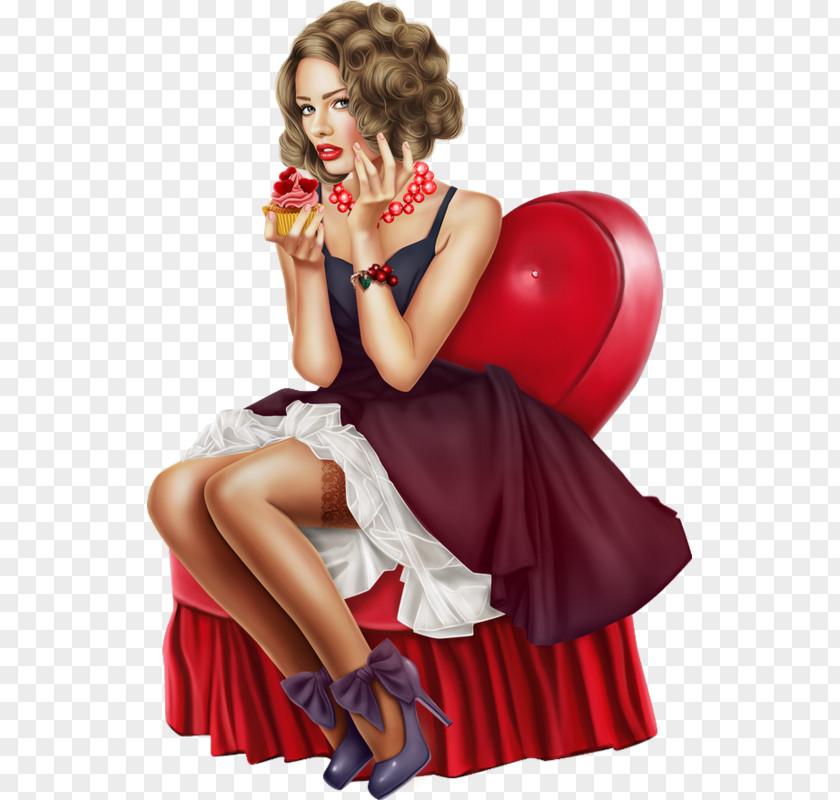 Valentine's Day Woman 14 February Бойжеткен PNG