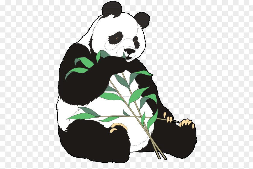 Giant Cliparts Panda Bear Red Clip Art PNG