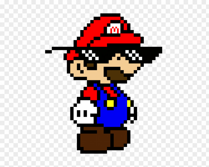 Mario Super World Bros. Luigi Paper PNG