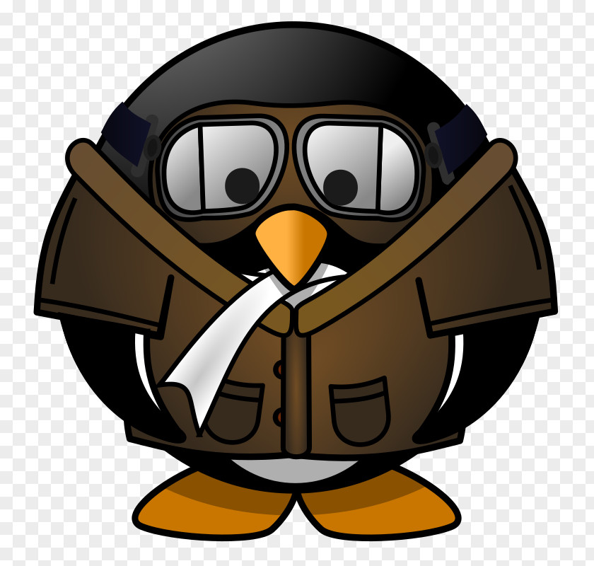 Pilot Club Penguin 0506147919 Clip Art PNG