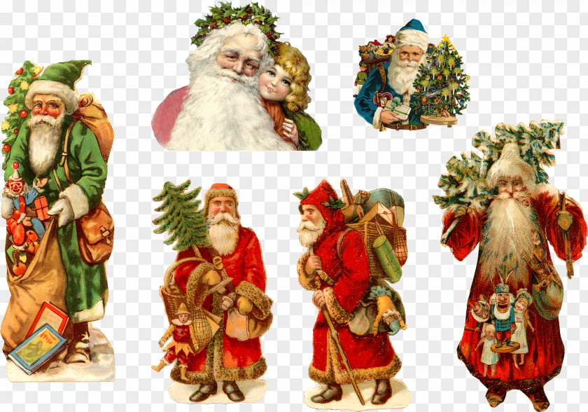Santa Claus Pxe8re Noxebl Ded Moroz Snegurochka Reindeer PNG