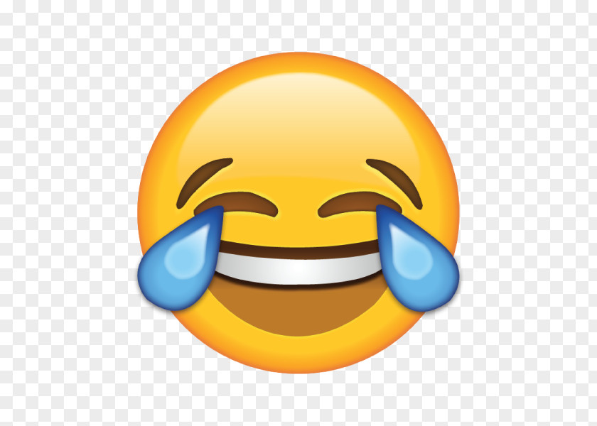 Emoji Face With Tears Of Joy Laughter Crying Sticker PNG