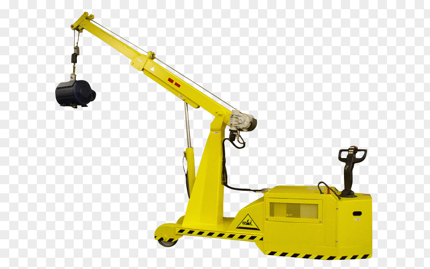 Forklift Boom Attachment For Lifting Mobile Crane Industry Air Technical Industries Hydraulics PNG
