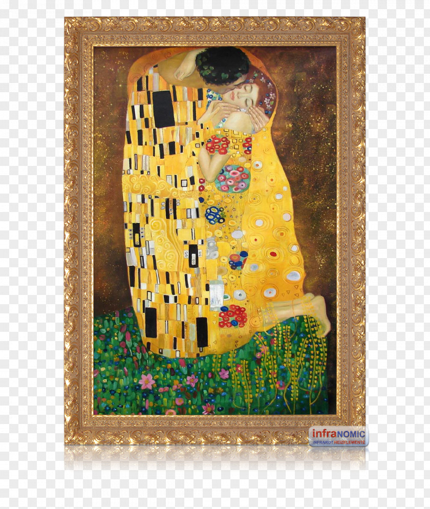 Painting The Kiss Belvedere Vienna Secession Portrait Of Adele Bloch-Bauer I PNG