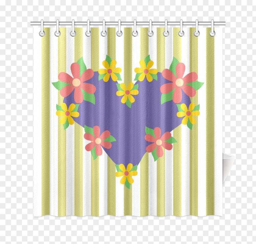 Shower Curtain Rectangle PNG