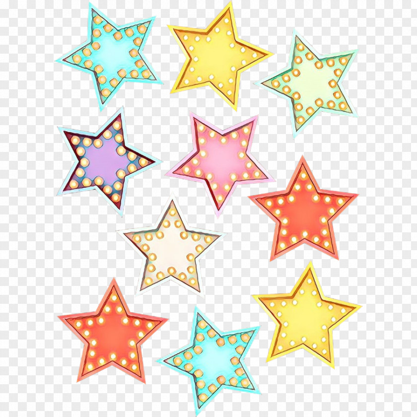 Star Pattern Confetti Astronomical Object PNG