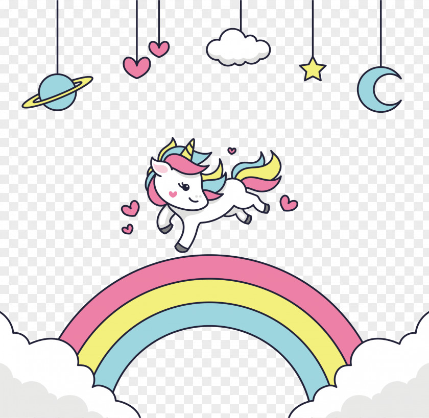 Unicorn Vector Graphics Rainbow Drawing PNG