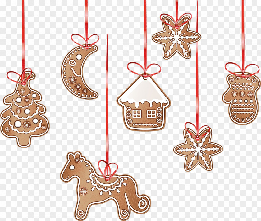 Christmas Decoration Lebkuchen Ornament PNG