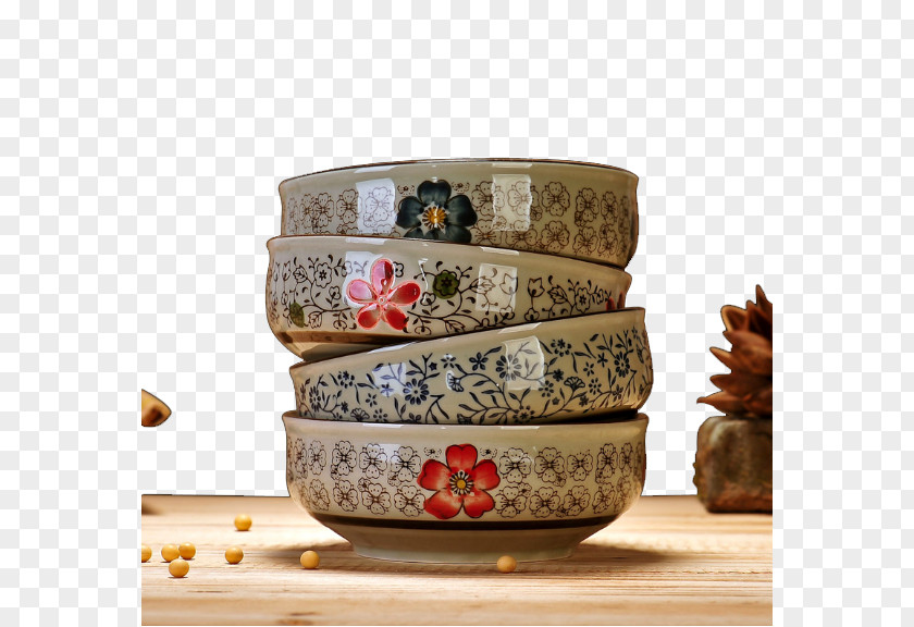Dwarf Rice Bowl Ceramic PNG