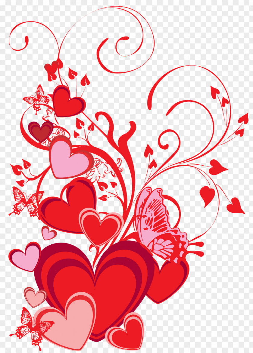 LOVE Valentine's Day Poster Heart PNG