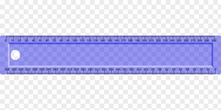Ruler Blue Electronic Visual Display PNG