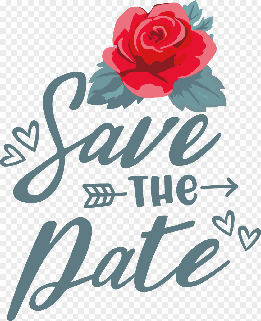 Save The Date Wedding PNG