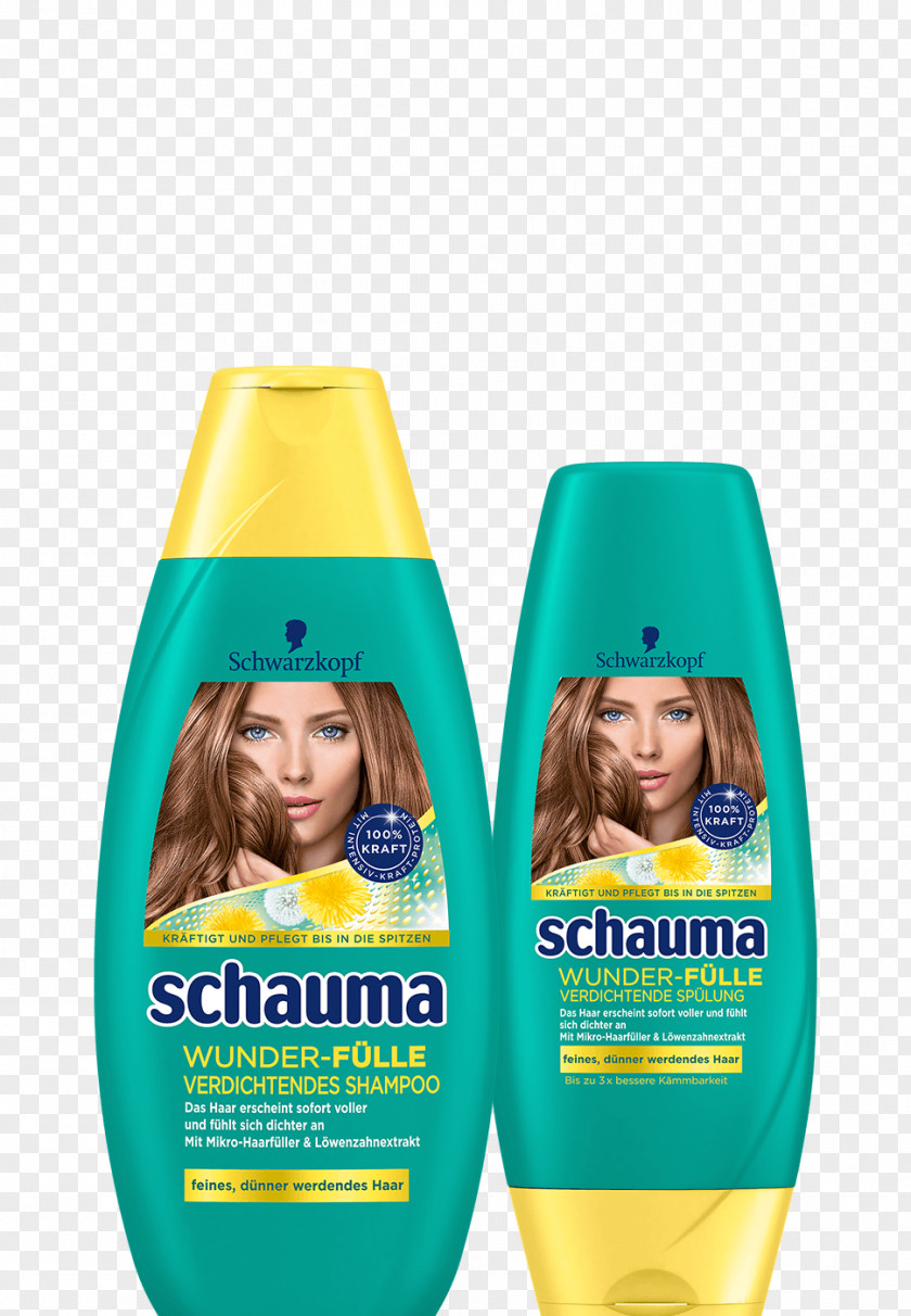 Shampoo Hair Care Schauma Schwarzkopf PNG