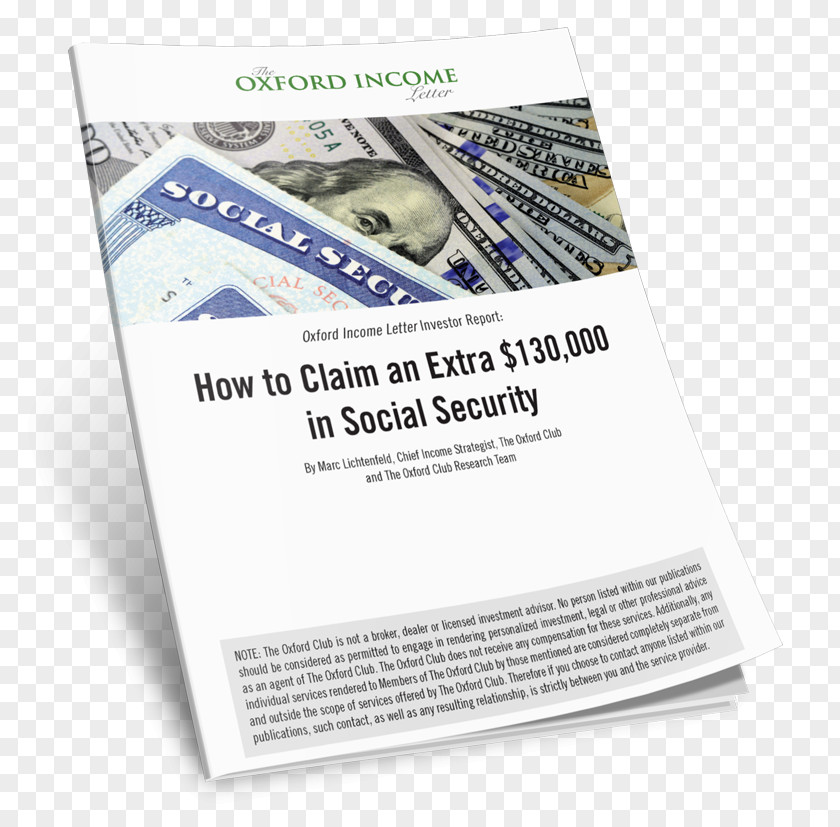 Social Security The Oxford Club, LLC Business Newsletter Strategist Stock PNG