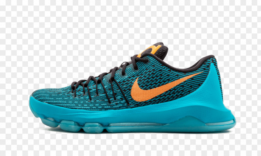Tidal Shoes Oklahoma City Thunder Nike KD 8 12 Current Purple // Green Stark 749375 535 Sneakers PNG