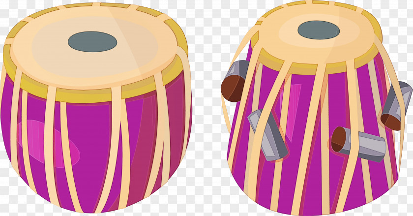 Tom-tom Drum Purple Kit PNG
