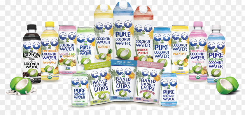 Coconut Water Mineral Brand PNG
