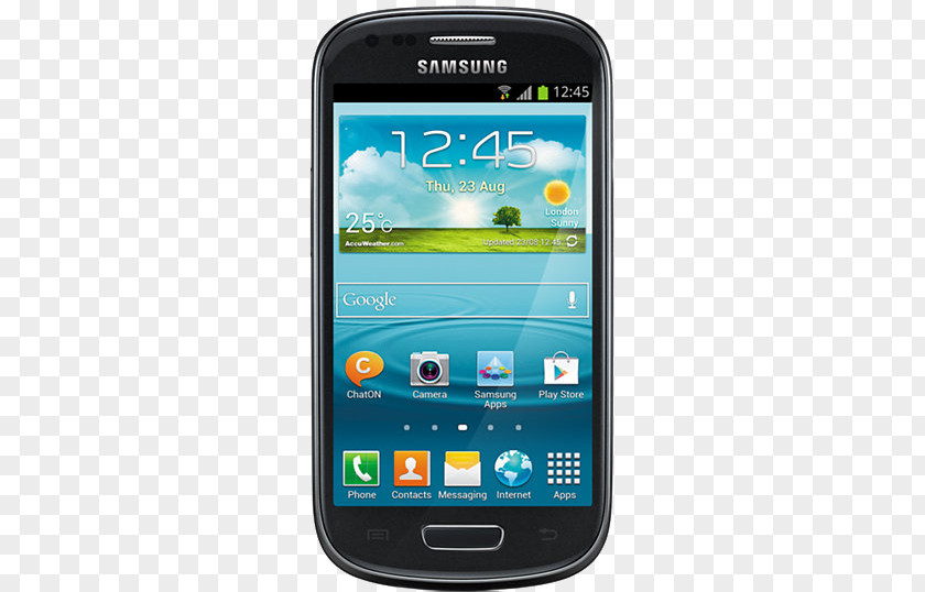 Mini Samsung Galaxy S III Telephone Android Smartphone PNG