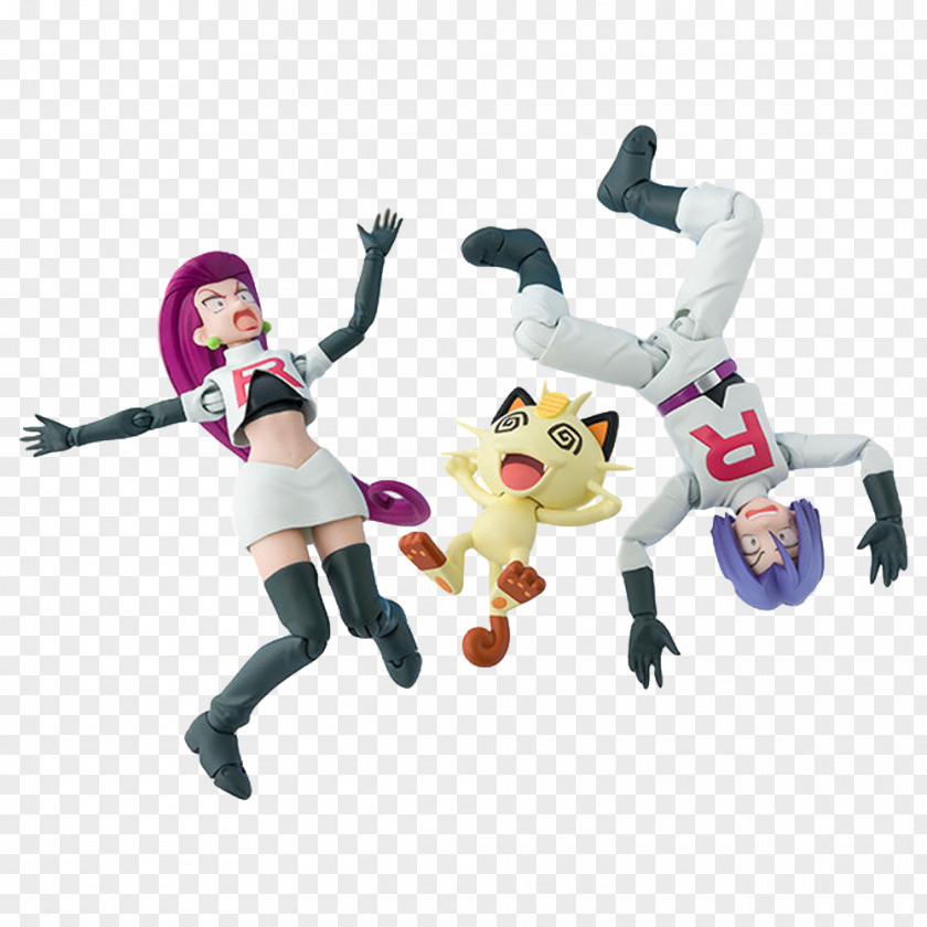 Pikachu Ash Ketchum James Jessie Team Rocket PNG