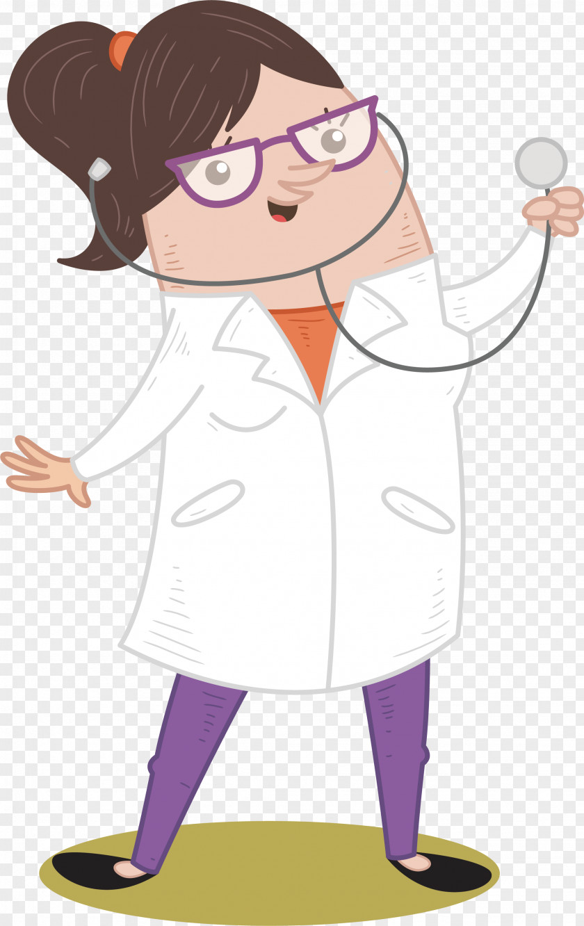 The Doctor With Stethoscope Physician Clip Art PNG
