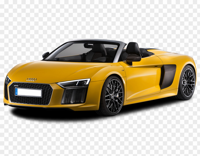 Audi 2018 R8 5.2 V10 Plus Car Engine PNG