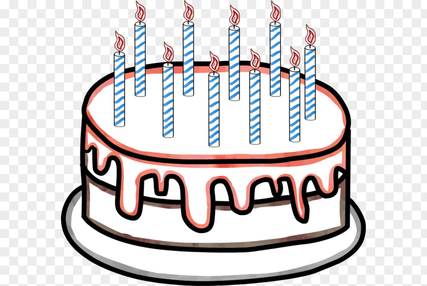 Birthday Cake Wish Clip Art PNG